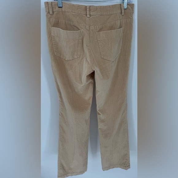 Talbots Vintage Stretch Velvet Bootcut Flare Pants - Picture 4 of 13